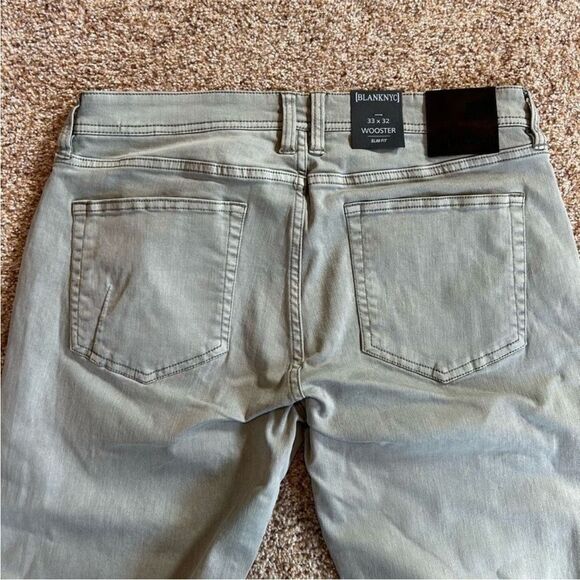 Blank NYC Mens BLANKNYC The Wooster Jeans In Kalamata Slim Fit 33x32 NWT - Picture 11 of 13
